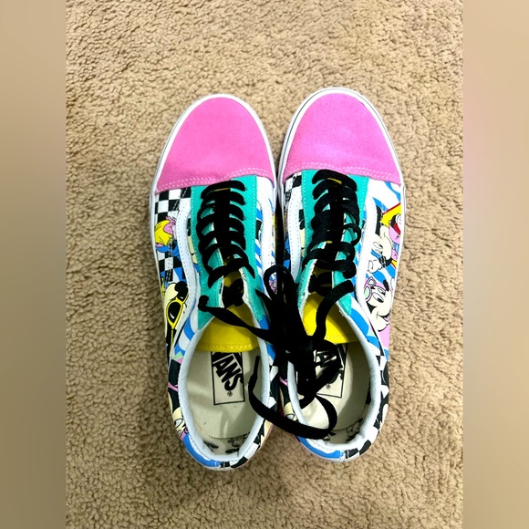 RARE🔥VANS x DISNEY Old Skool MICKEY MINNIE MOUSE Shoes Men's 9 Women's 10.5 - Picture 1 of 6